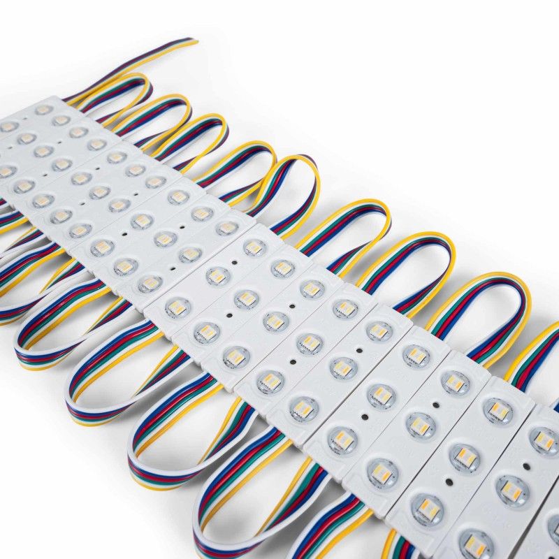Module LED RGB + CCT pour enseigne - 0,96W - 12V - IP65 - 120º