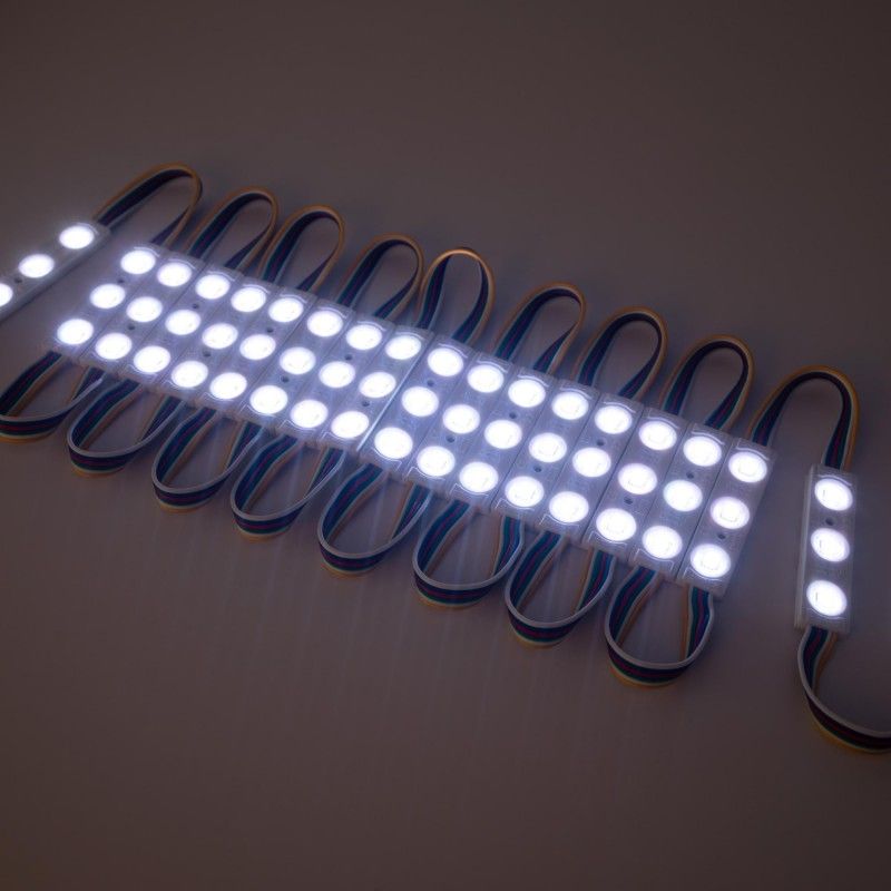 Module LED RGB + CCT pour enseigne - 0,96W - 12V - IP65 - 120º