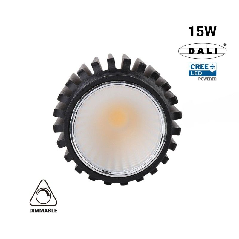 Module LED 15W pour downlight MR16/GU10 - Dimmable par DALI - 45º - IRC90 Module LED 15W pour downlight MR16/GU10 - Dimmable par DALI - 45º - IRC90