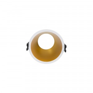 Collerette spot encastrable rond - Faible UGR - Découpe Ø85mm