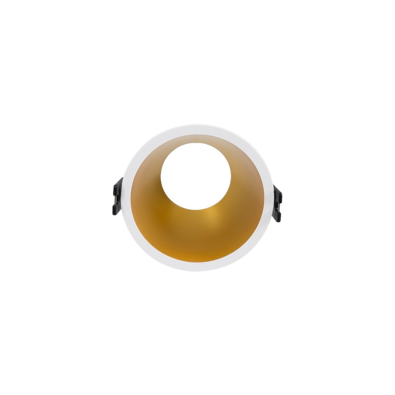 Collerette spot encastrable rond - Faible UGR - Découpe Ø85mm