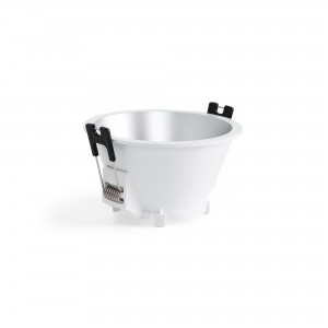 Collerette spot encastrable rond - Faible UGR - Découpe Ø85mm