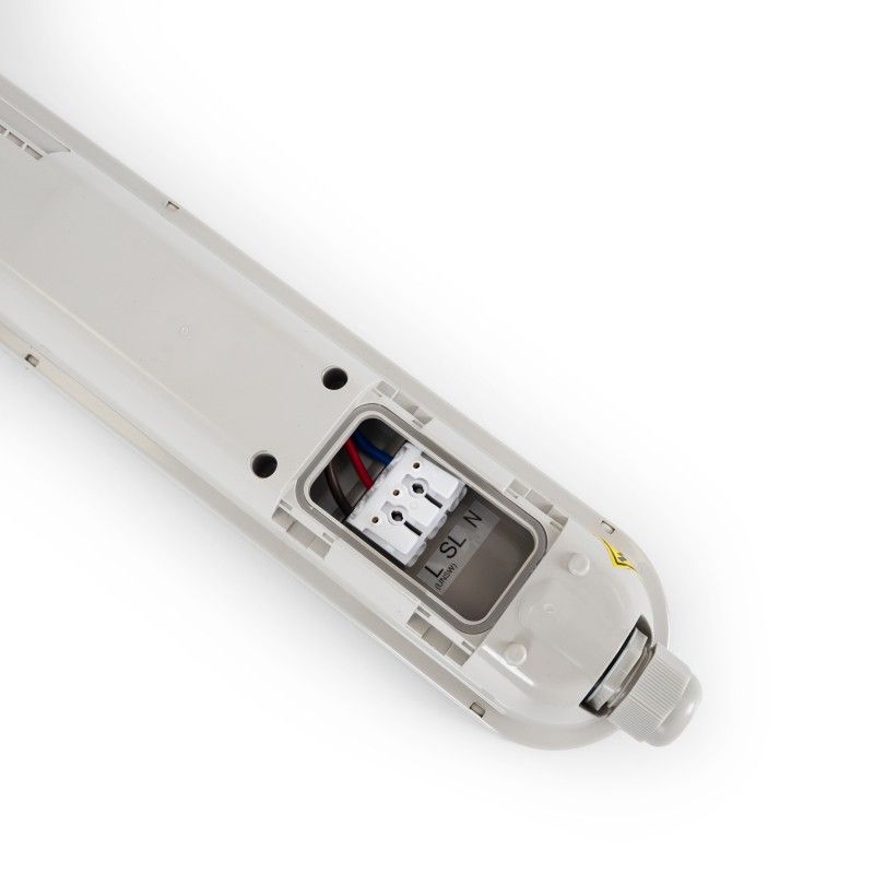 Réglette LED étanche / Lampe de secours - CCT - Connectable - 120cm - 40W - IP65