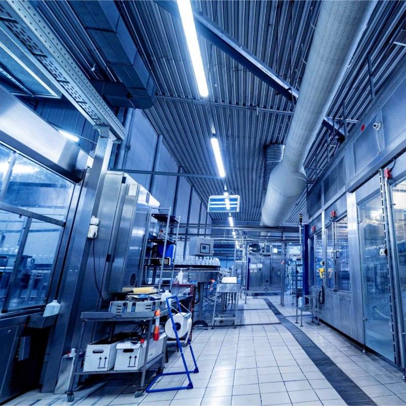 Réglette LED étanche / Lampe de secours - CCT - Connectable - 120cm - 40W - IP65