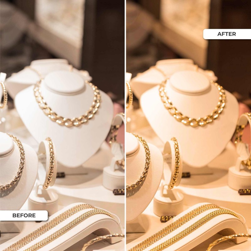 Spot LED spécial pour les magasins d'or et de vin - 44W - Driver Philips - Coupe Ø210 mm Spot LED spécial pour les magasins d'or et de vin - 44W - Driver Philips - Coupe Ø210 mm