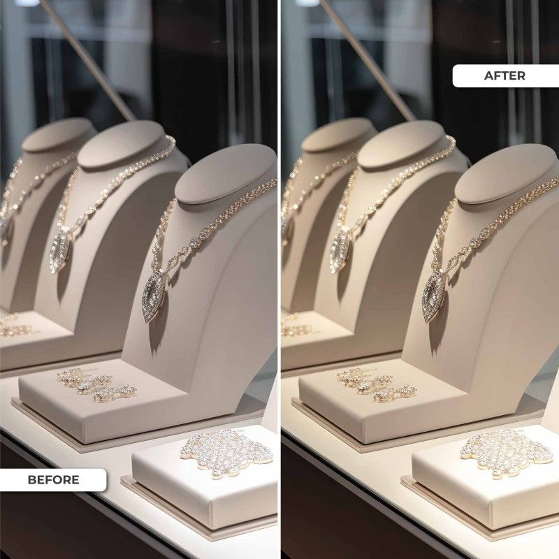 Spot LED spécial pour bijouteries - 44W - Driver Philips - Découpe Ø210 mm Spot LED spécial pour bijouteries - 44W - Driver Philips - Découpe Ø210 mm