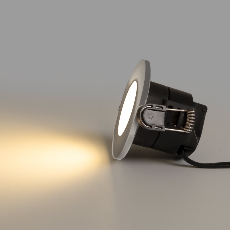 Spot encastrable LED CCT - 6W - Dimmable TRIAC - Ø68mm - IP65 - Chrome Spot encastrable LED CCT - 6W - Dimmable TRIAC - Ø68mm - IP65 - Chrome