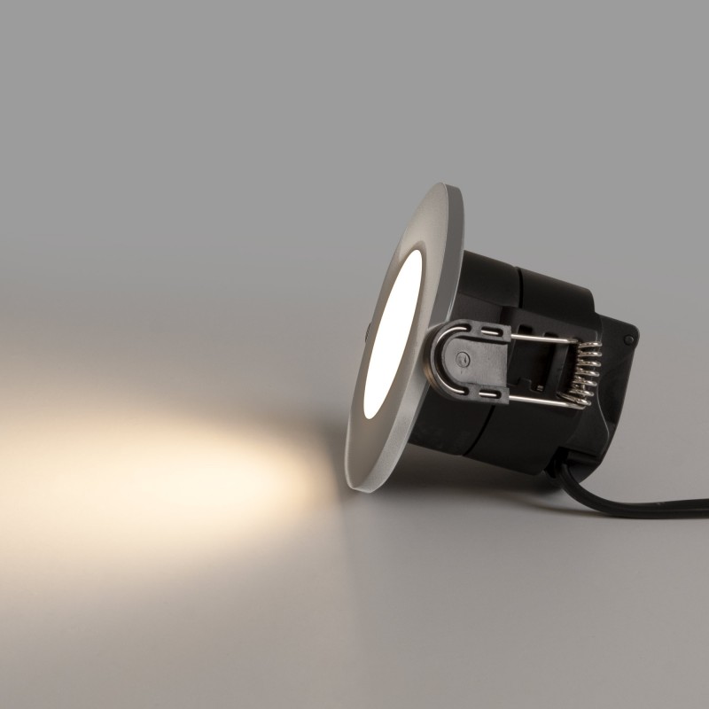 Spot encastrable LED CCT - 6W - Dimmable TRIAC - Ø68mm - IP65 - Chrome Spot encastrable LED CCT - 6W - Dimmable TRIAC - Ø68mm - IP65 - Chrome