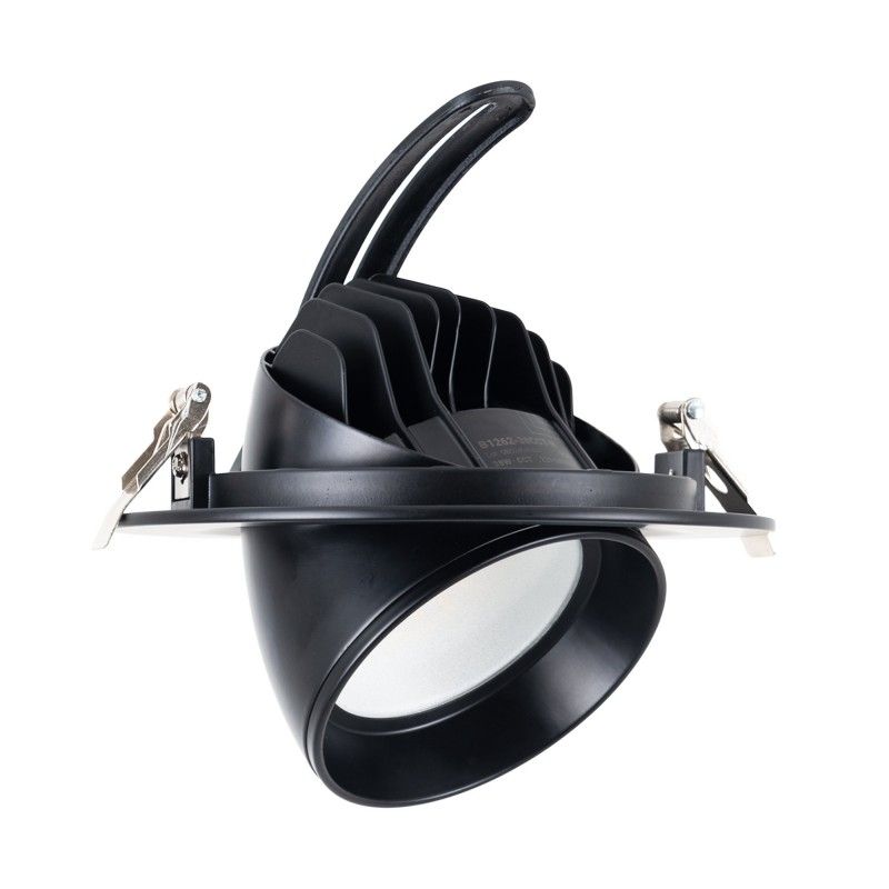 Spot LED circulaire orientable 38W - CCT - Noir - 120° Driver LIFUD