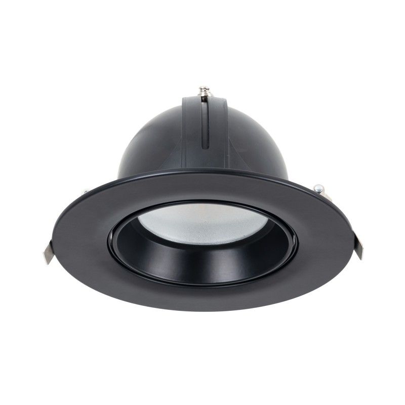 Spot LED circulaire orientable 38W - CCT - Noir - 120° Driver LIFUD