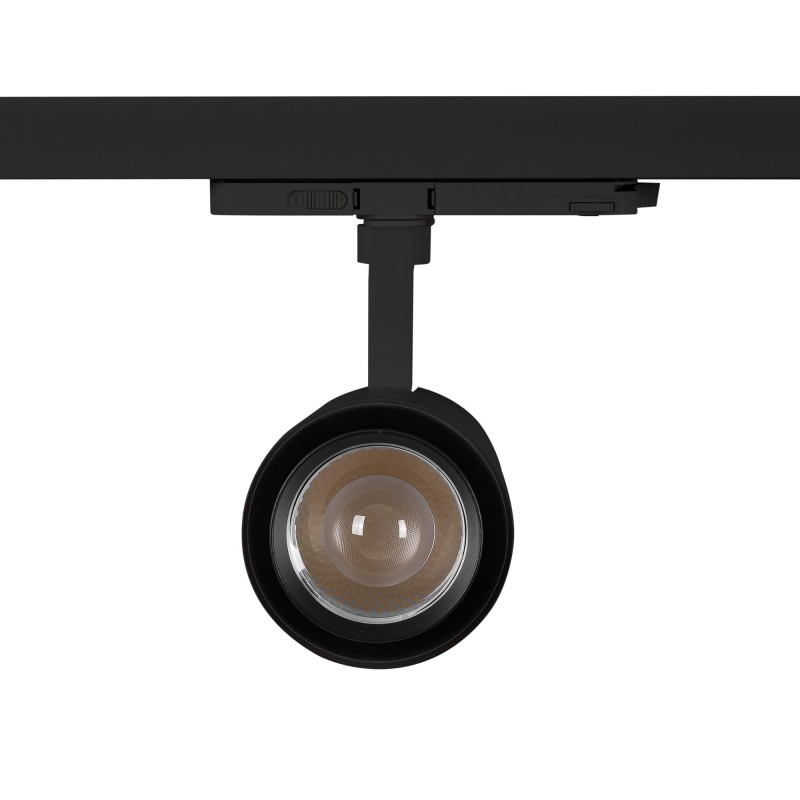 Projecteur LED pour rail triphasé 35W CCT - ZOOM 20º- 60º - CRI 90 Projecteur LED pour rail triphasé 35W CCT - ZOOM 20º- 60º - CRI 90