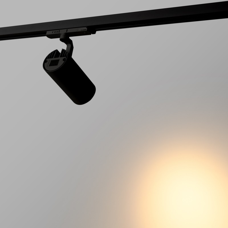 Projecteur LED pour rail triphasé 35W CCT - ZOOM 20º- 60º - CRI 90 Projecteur LED pour rail triphasé 35W CCT - ZOOM 20º- 60º - CRI 90