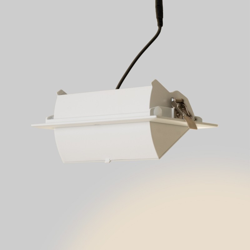 Spot LED directionnel rectangulaire CCT 38W - Blanc - 120° Driver LIFUD