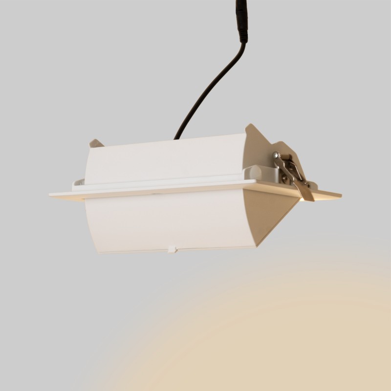 Spot LED directionnel rectangulaire CCT 38W - Blanc - 120° Driver LIFUD