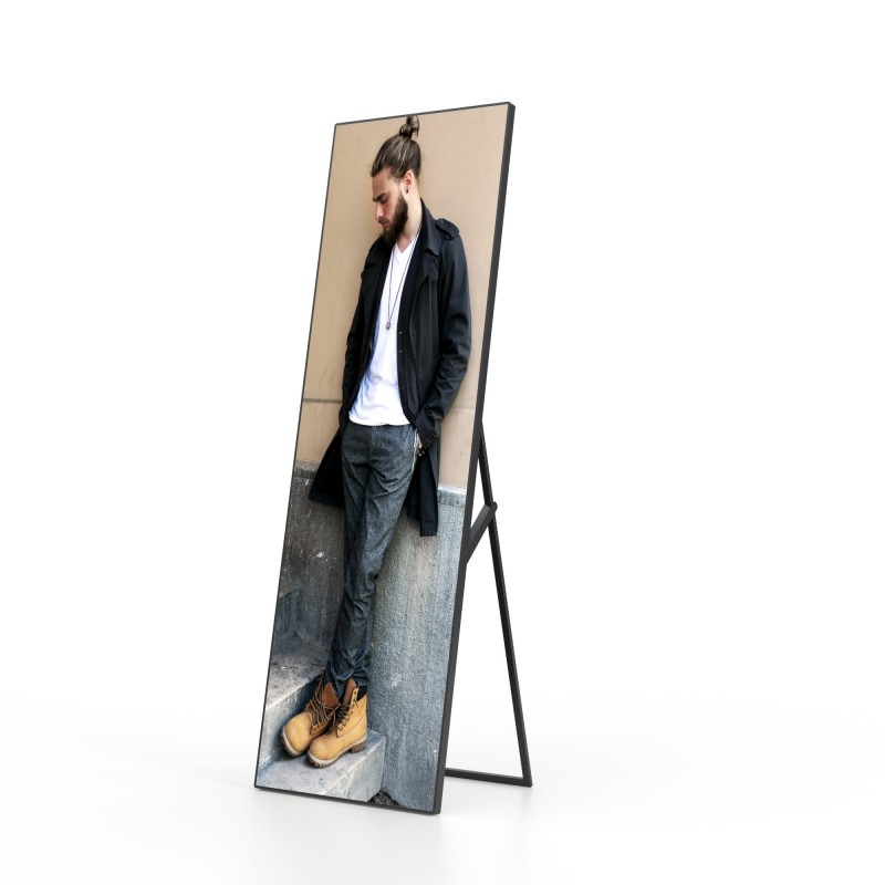 Totem publicitaire LED - Haute luminosité pour vidéos et images Totem publicitaire LED - Haute luminosité pour vidéos et images