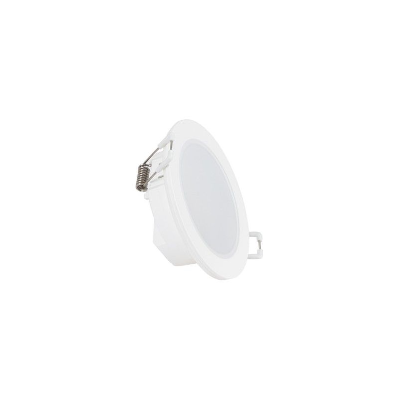 Spot encastrable extérieur 5W - IP65 - 3000K - Dimmable TRIAC - Collerette interchangeable - Découpe Ø68mm Spot encastrable extérieur 5W - IP65 - 3000K - Dimmable TRIAC - Collerette interchangeable - Découpe Ø68mm