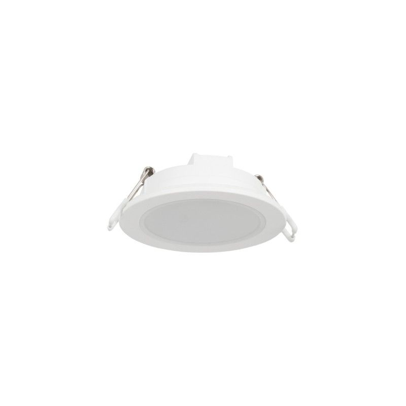 Spot encastrable extérieur 5W - IP65 - 4000K - Dimmable TRIAC - Collerette interchangeable - Découpe Ø68mm Spot encastrable extérieur 5W - IP65 - 4000K - Dimmable TRIAC - Collerette interchangeable - Découpe Ø68mm