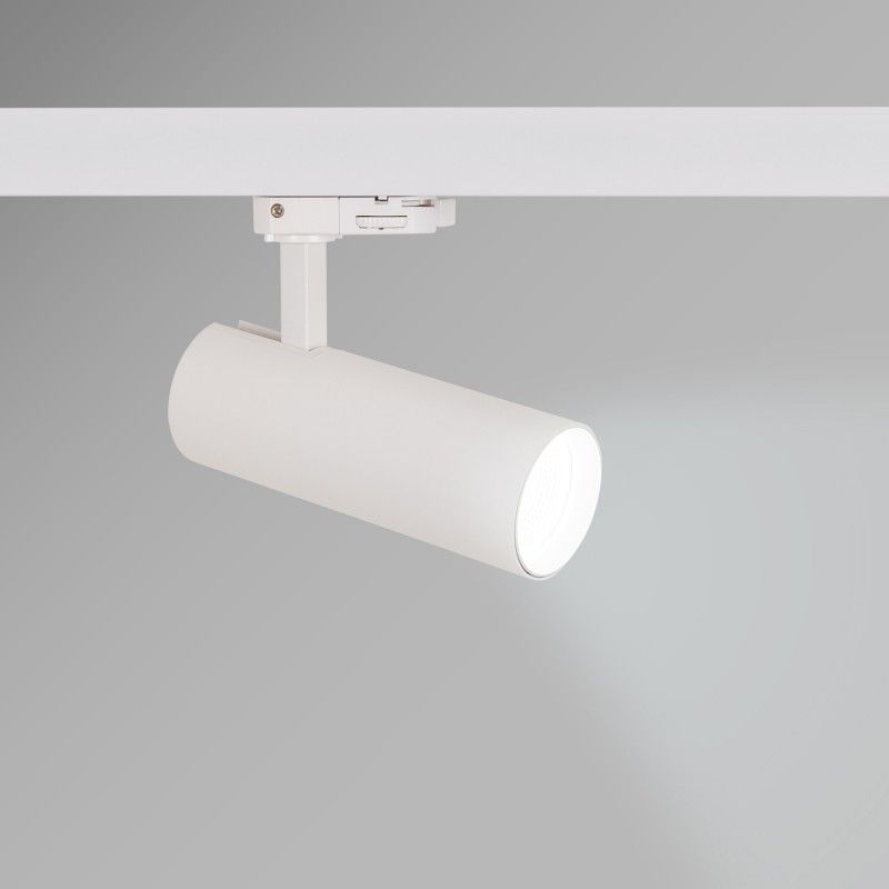 Projecteur LED pour rail triphasé 15W - CCT - CRI90 - 1350 lm Projecteur LED pour rail triphasé 15W - CCT - CRI90 - 1350 lm