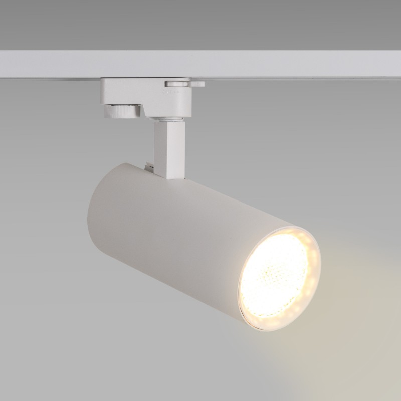 Projecteur LED pour rail monophasé 20W - CCT - CRI 90 - 1800 lm Projecteur LED pour rail monophasé 20W - CCT - CRI 90 - 1800 lm