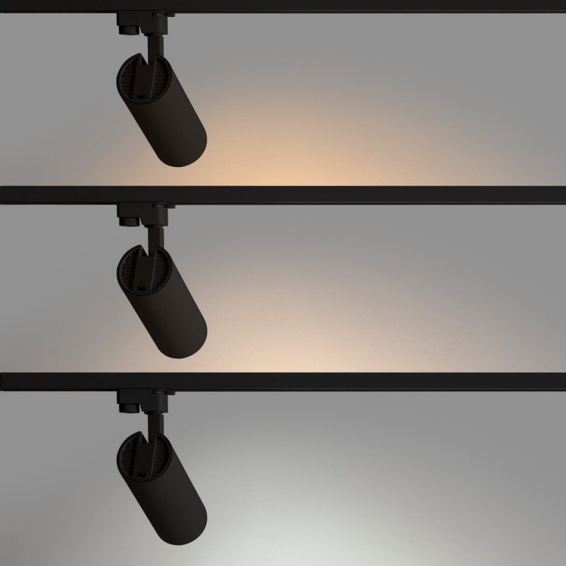 Projecteur LED pour rail monophasé 20W - CCT - CRI 90 - 1800 lm