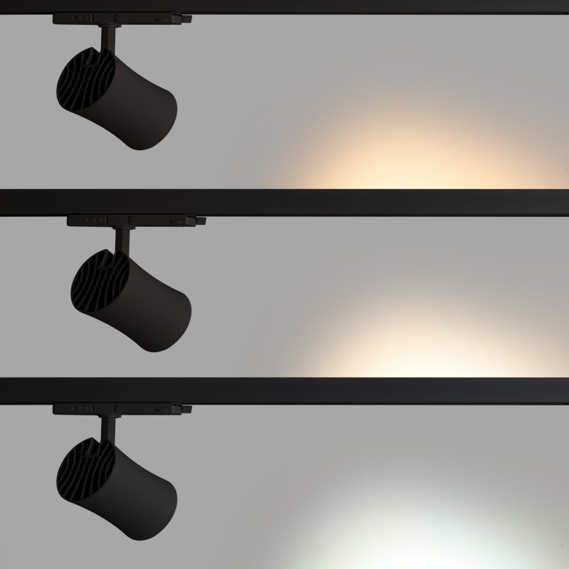 Spot LED architectural pour rail triphasé - CCT - 40W - CRI 90 - KGP Driver Spot LED architectural pour rail triphasé - CCT - 40W - CRI 90 - KGP Driver