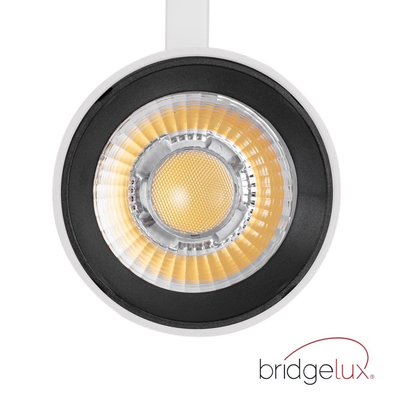 Spot LED architectural pour rail triphasé - CCT - 20W - CRI 90 - KGP Driver Spot LED architectural pour rail triphasé - CCT - 20W - CRI 90 - KGP Driver