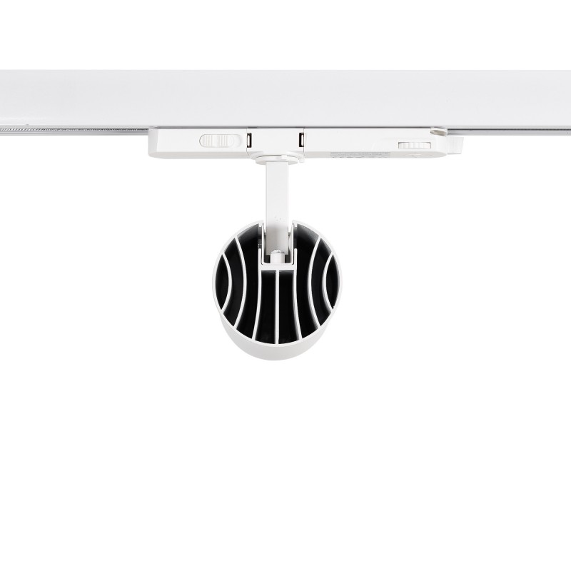 Spot LED architectural pour rail triphasé - CCT - 20W - CRI 90 - KGP Driver Spot LED architectural pour rail triphasé - CCT - 20W - CRI 90 - KGP Driver