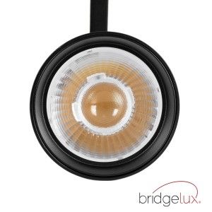 Projecteur LED pour rail triphasé - Puissance réglable : 30W/ 34W/ 38W - CCT - CRI 90