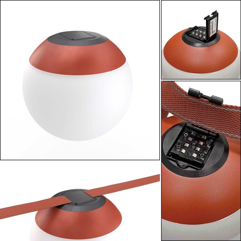 Lampe configurable "Axia 5" - KIT 2 lampes boules 12W + ruban textile conducteur + accessoires