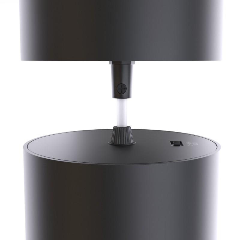 Lampe suspendue moderne "Roomba" 10W - CCT - Noire