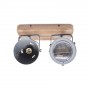 Lampe rétro bois et métal Lampe rétro bois et métal