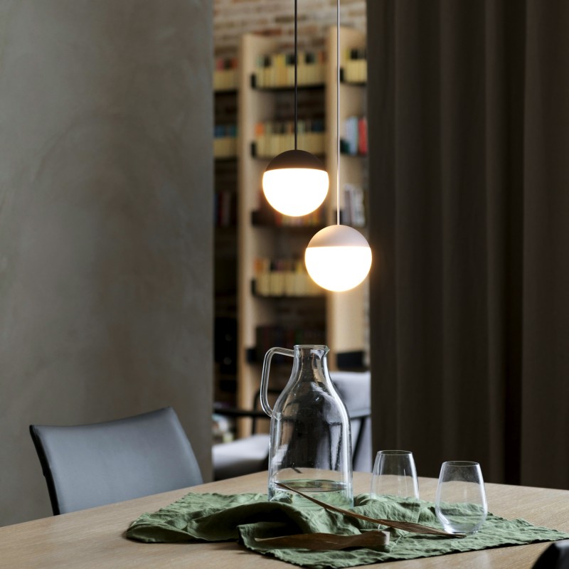 Suspension LED sphérique "ASTRO" - 9W - Lumière chaude