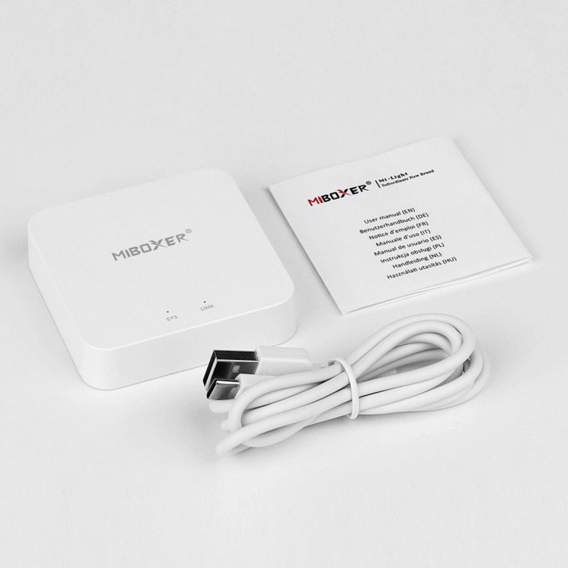 Contrôleur gateway WIFI Mi Light - 2.4GHz - WL-BOX2 Contrôleur gateway WIFI Mi Light - 2.4GHz - WL-BOX2