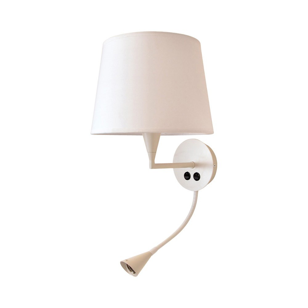 Lampe murale avec spot de lecture LED 3W Lisa