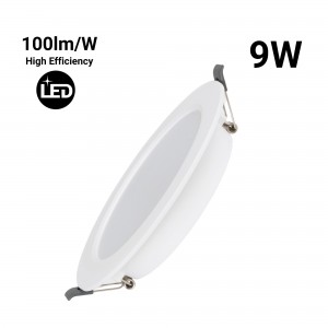 Spot encastré circulaire à LED - 9W - Coupe Ø110mm