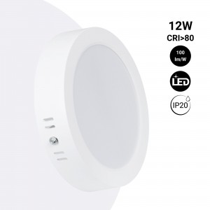 Plafonnier LED rond en...