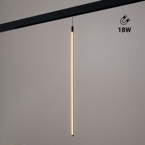 Lampe pendante verticale à...
