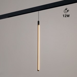 Lampe pendante verticale à...