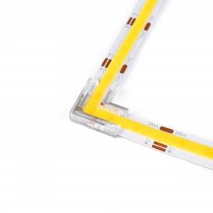 Connecteur en "L" pour ruban LED COB CCT - 10mm - IP20