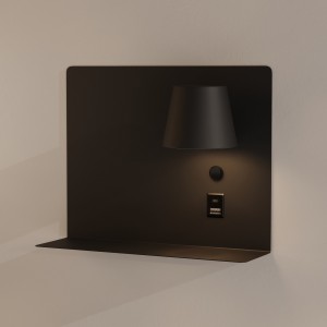 Liseuse murale avec port USB et USBC "BASKOP" - 6W - Gauche et Droite