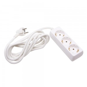 Adaptateur multiprise Schuko à deux étages