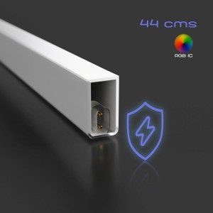 Luminaire linéaire pour hexagone - RGB - 44 cm