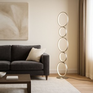 Lampadaire LED en aluminium "NATALIE" - 30W - Lumière chaude