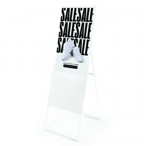 Ecran publicitaire pliable 32" Full HD LCD - Android 13 - Intérieur
