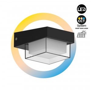 Lampe solaire LED d'extérieur - CCT - IP65