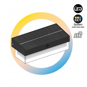Lampe solaire à LED pour l'extérieur - CCT - IP65 - 210lm