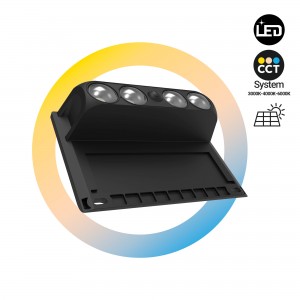 Lampe solaire LED d'extérieur - CCT - 4 LED - 120lm