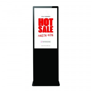 Ecran publicitaire d'intérieur LCD Full HD 43" - Android 13