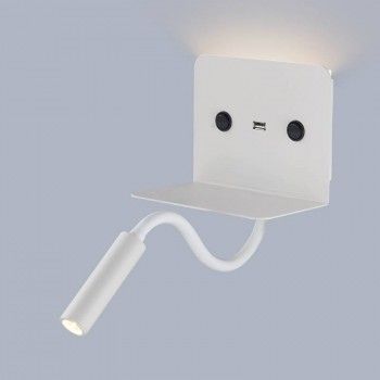 Liseuse led "Slange" avec port usb Liseuse led "Slange" avec port usb