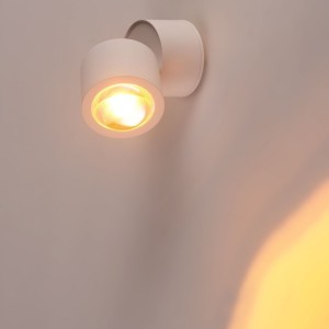 Applique murale et de plafond "FLOC" - 8W - Effet coucher de soleil - 1800K
